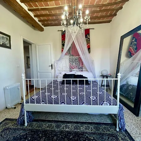 Magical With Private Garden And Olive Grove In A Cool Village Appartement *