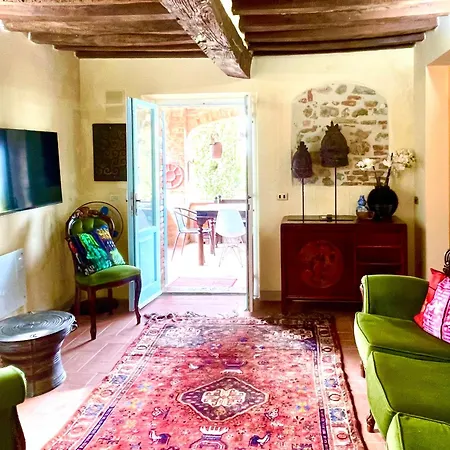 Magical With Private Garden And Olive Grove In A Cool Village Appartement Gioiella